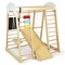 8-in-1 Multi-Functional Kids Wooden Climber Gym Playset Suitable for Indoor or Outdoor Space